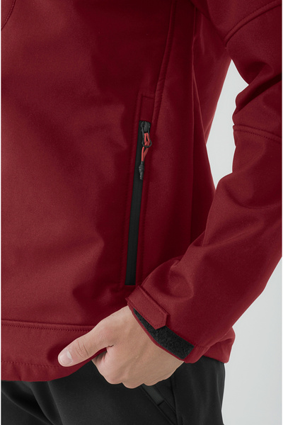 Longberg Men's Removable Hood Trio Softshell Jacket