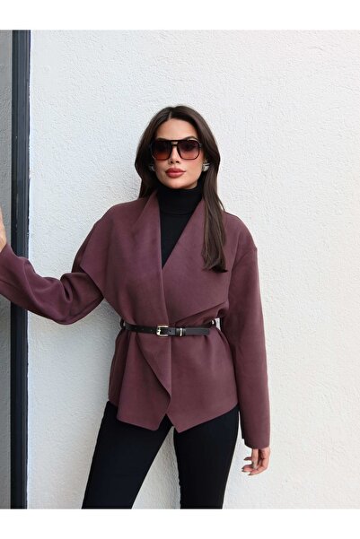 ESRAHELVACI Кашмирена яке с шал-яка и колан