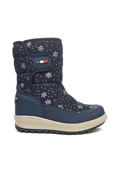 Tuğba Ortopedi 80 Unisex Παιδικές μπότες προσχολικής ηλικίας Navy Blue με γούνα εσωτερικά