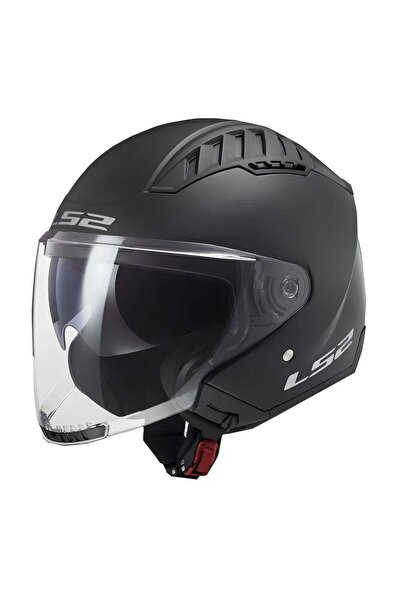 LS2 Copter 2 Açık Motosiklet Kaskı Mat Siyah