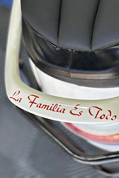 Banxtre Motor-Araba ve Kask için La Familia Es Todo (Aile Her Şeydir) Sticker...