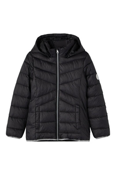 name ıt Çocuk Şişme Mont Siyah