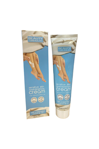 BEAUTY FORMULAS كريم إزالة الشعر من بيوتي فورميولا برائحة البطيخ والشوفان 100 مل