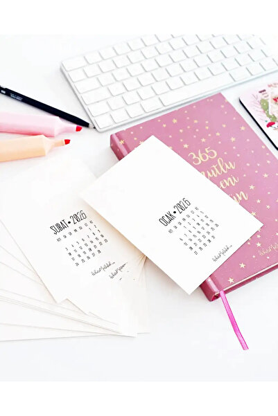 Bikutumutluluk 2026 Takvimi Kişiye Özel Kendin Tasarla Kendin Yap Masa Takvimi