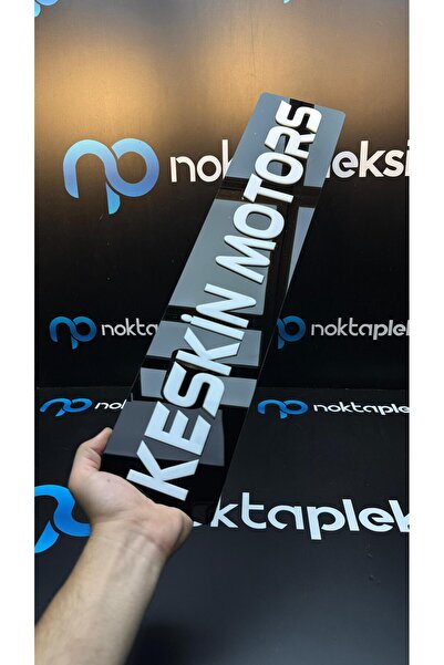 NOKTA PLEKSİ DEKOR PLAKA KAPATICI