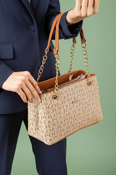 POLO CLUB Women's 3-Compartment Long Strap Shoulder & Hand Bag (25X16 cm)