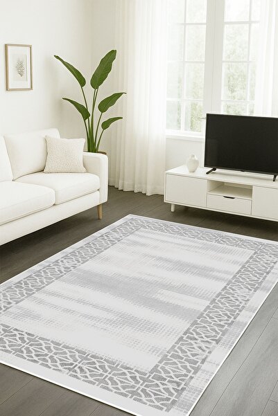 Olverno Home Makinede yıkanabilir kaymaz taban leke tutmaz dijital mutfak hal...