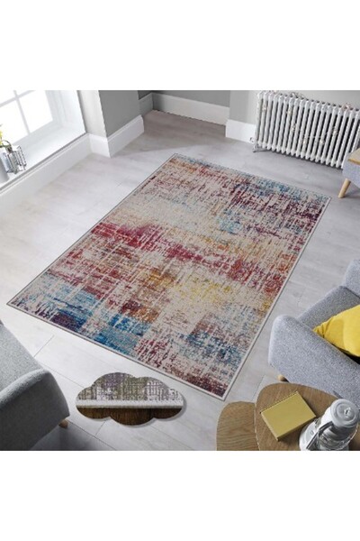 Oyo home Oyo Concept Rug, digital print with woven base, polyester, 80x150 cm Vintage