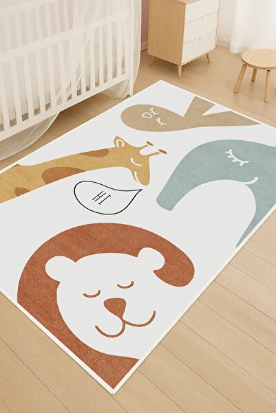 Olverno Home Uyku halısı halısı makinede yıkanabilir kaymaz taban leke tutmaz...