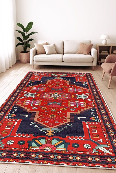 Olverno Home Makinede yıkanabilir kaymaz taban leke tutmaz dijital mutfak hal...