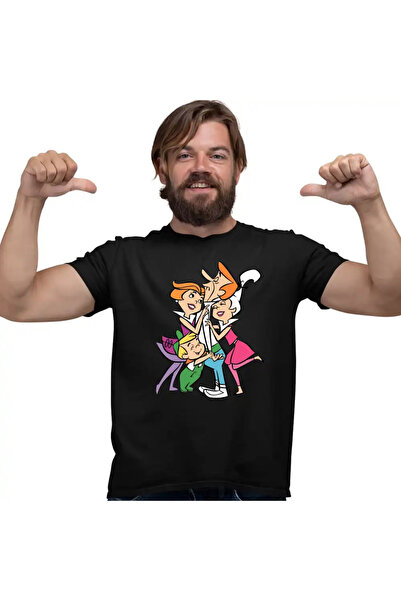 OEM Tricou Barbati Familia Jetson Desene Animate SF