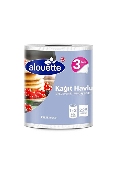 alouette منشفة ورقية عملاقة 1=3، 3 طبقات