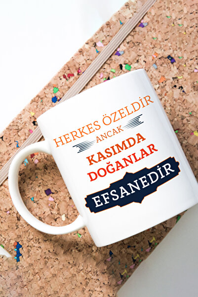 qoeuyl boutique Everyone Is Special, but Those Born in November Are Legendary Printed Birthday Gift Mug