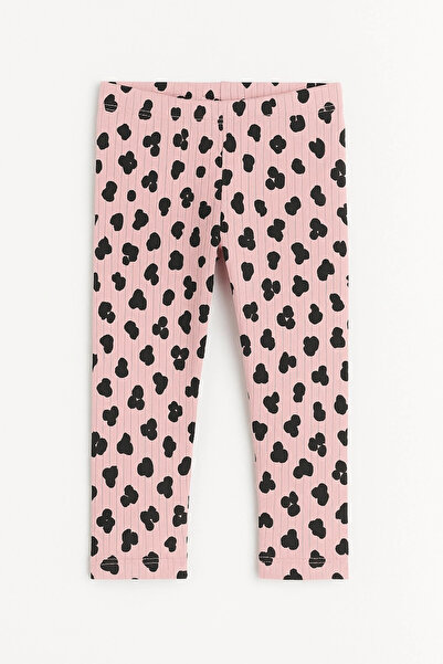 My Hanne Leopard Patterned Girl's 2-Piece Tights 20605-3