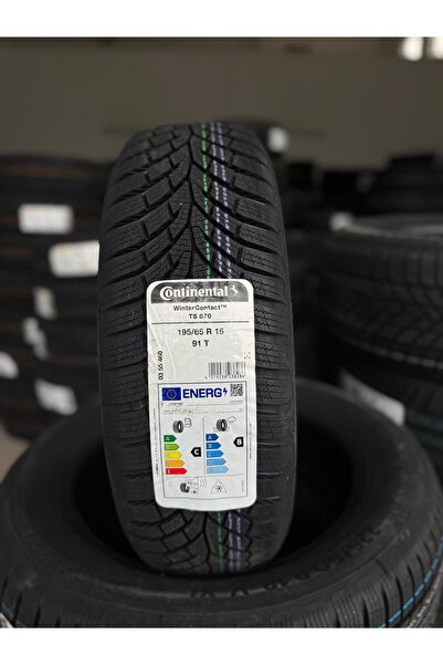 Continental 195/65R15 91T WINTERCONTACT TS870 KIŞ LASTİĞİ- 2025 TARİHLİ