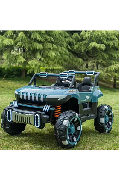 ALRWAD Electric Jeep for Kids, Battery Powered Vehicle, 4 Motors