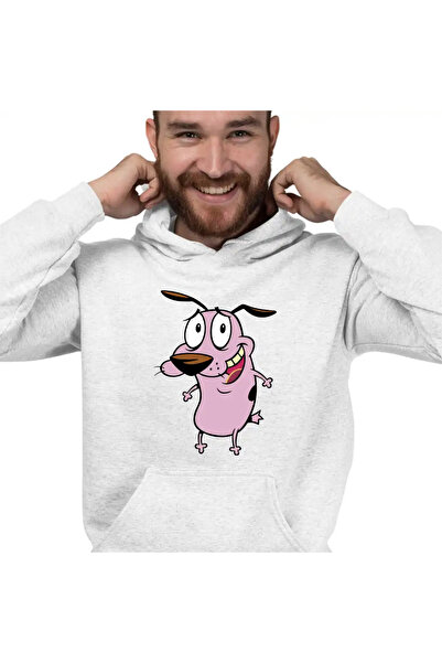 OEM Men's Hoodie Courage the Cowardly Dog Beagle