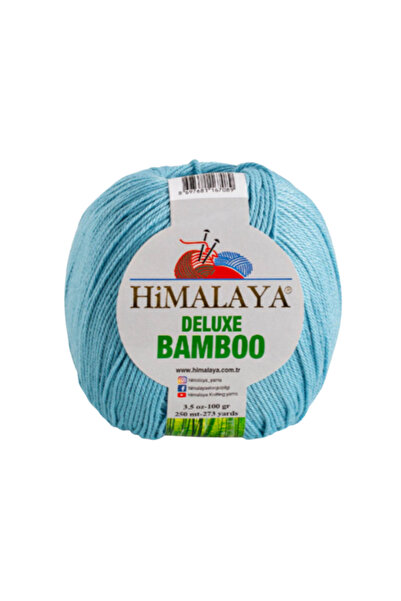 Himalaya Deluxe Bamboo Bambu Pamuk %60/40 İnce El Örgü İpliği 100 g / 250 m 1...