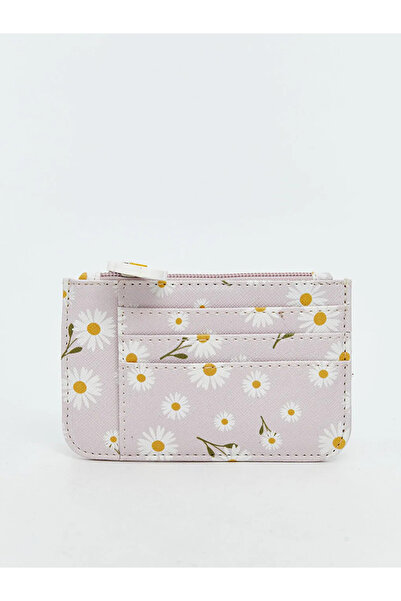 LC Waikiki Floral Printed Women's Card Holder