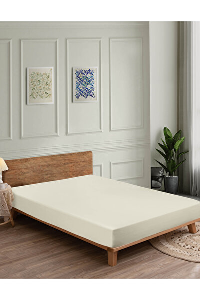 SHome 100% Cotton Combed Premium Fitted Sheet All Sizes All Colors