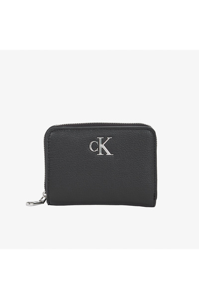 Calvin Klein Minimal Monogram Kadın Siyah Cüzdan