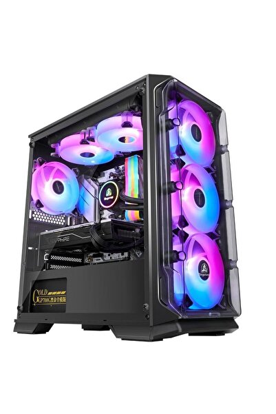 PROLINE Sistem PC GAMING AMD Ryzen 5 5500, 16GB RAM, SSD 500GB, VIDEO Nvidia RTX 3050 6GB, Win11 Pro, ARGB