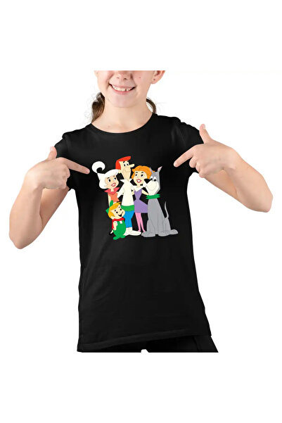 OEM Tricou Copii Fete Familia Jetson Fanart Science Fiction
