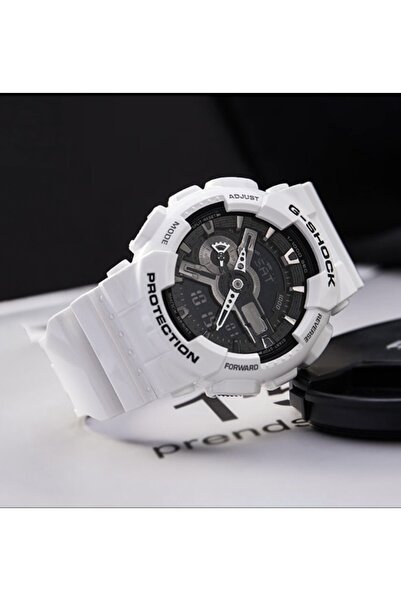G-SHOCK Analog Digital White Band Men's Quartz Watch GA-110GW-7APR