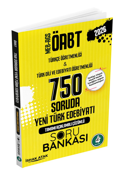 Dizgi Kitap 2026 Meb Ags ÖABT 750 Soruda Yeni Türk Edebiyatı Tamamı Açıklamal...