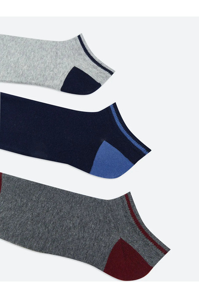 LC Waikiki Шарени мъжки боти Чорапи Опаковка от 5 бр