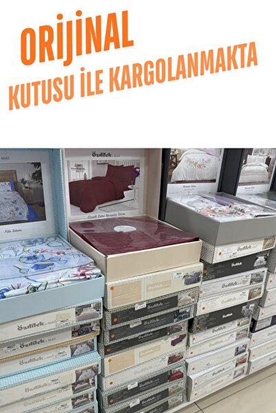 Özdilek 100% Cotton Single Duvet Cover Set (3 Pieces) Limited Stock - Pickup Truck Model