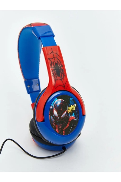 LC Waikiki LCW Spider-man LİSANSLI 3,5 MM GİRİŞLİ KABLOLU KAFA ÜSTÜ AYARLANABİLİR Çocuk Kulaklık