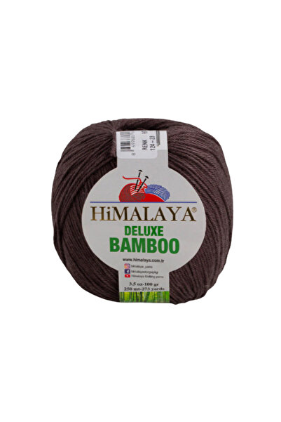 Himalaya Deluxe Bamboo Bambu Pamuk %60/40 İnce El Örgü İpliği 100 g / 250 m 124-23