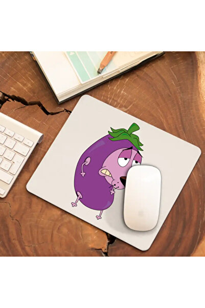OEM Mousepad Courage the Cowardly Dog Eggplant Cartoon