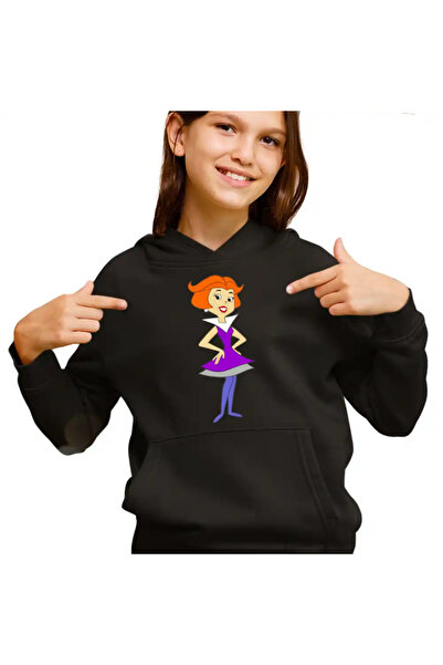 OEM Hanorac Copii Fete Familia Jetson Jane Mama Desene SF