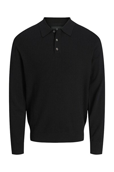 Jack & Jones Джек Джонс Jprblaedgar Knıt Polo Ls Казак 12283290