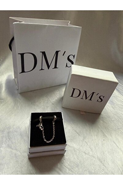 DM’s Silver Mickey Fare Güvenlik Zinciri Gümüş Charm’ı