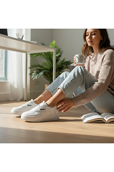 dehaine Women's sneakers, fashion, casual, high sole, 3502