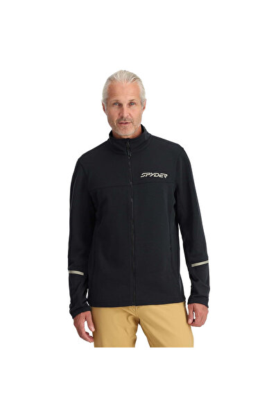 Spyder Speed Fleece 1/2 Zip Men's Black Fleece Men's Fleece 38A485501