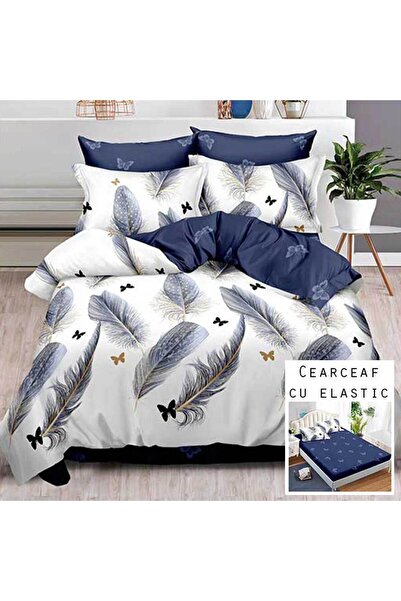 Patul Bed Linen, Fine Cotton, Sulphur, Double Bed, 2 Persons