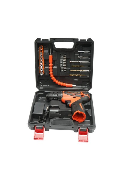 BREKNER Masina de gaurit cu baterie 28 piese, 12V 1500mAh