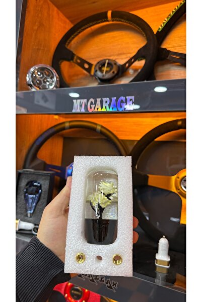 MT GARAGE GÜLLÜ VİTES TOPUZU BEYAZ