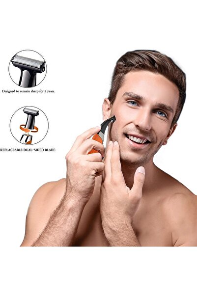 Generic Electric shaving machine dry shaving for men - hair shaving and trimming beard KM-1910
