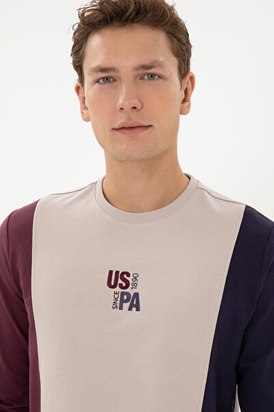 U.S. Polo Assn. Men's Stone Sweatshirt 50316379-Vr049
