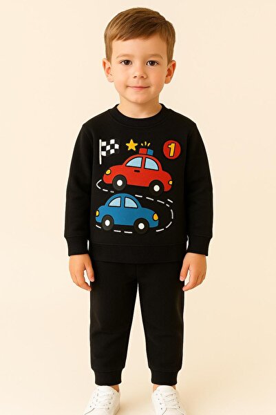 MODA Σετ Φόρμας με Στάμπα RACE ARBA PIST για Ηλικίες 3-4-5-6-7-8-9-10-11-12 ετών