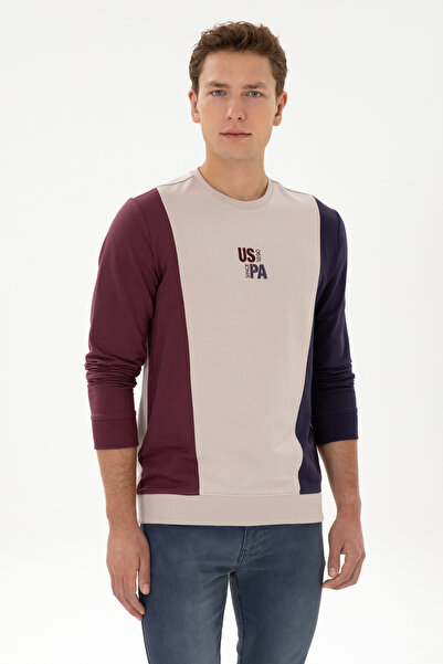 U.S. Polo Assn. Men's Stone Sweatshirt 50316379-Vr049
