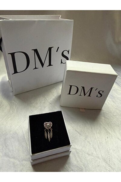 DM’s Silver 3 Yaprak Düş Kapanı Gümüş Charm’ı