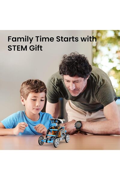 Sillbird مجموعة روبوتات تعليمية تعمل بالطاقة الشمسية ١٢ في ١، ١٩٠ قطعة (STEM، للأعمار من ٨ سنوات فما فوق)