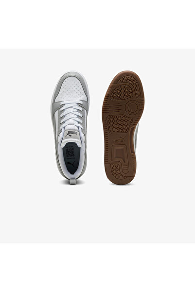 Puma Rebound v6 Low Unisex Gri Spor Ayakkabı