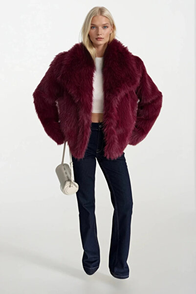 Secret Passion Lingerie New Season Shawl Collar Women's Plush Fur Coat 52109001